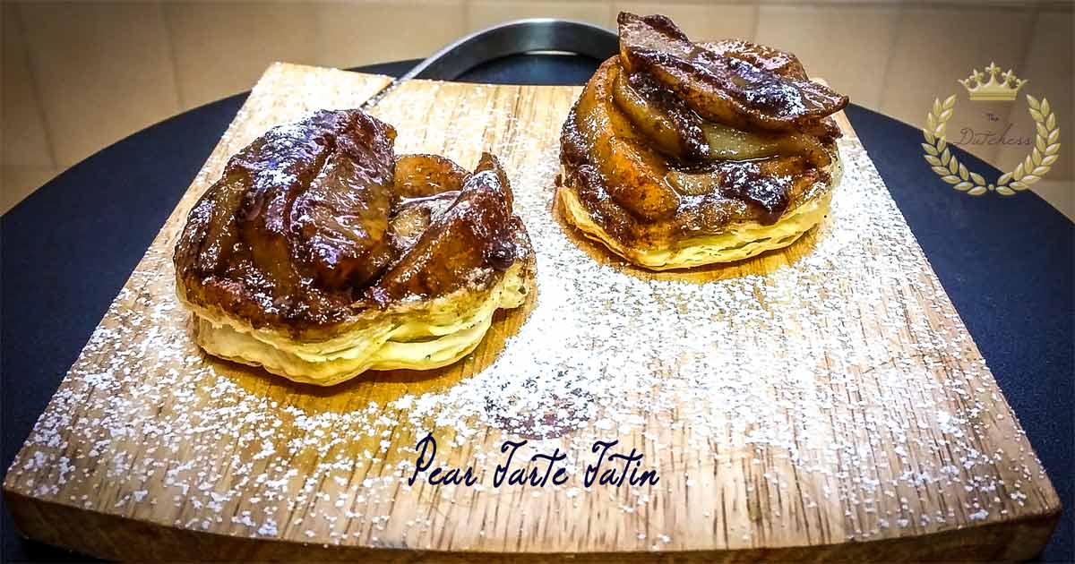 Edenvale Bakery Pear Tarte Tatin Desserts